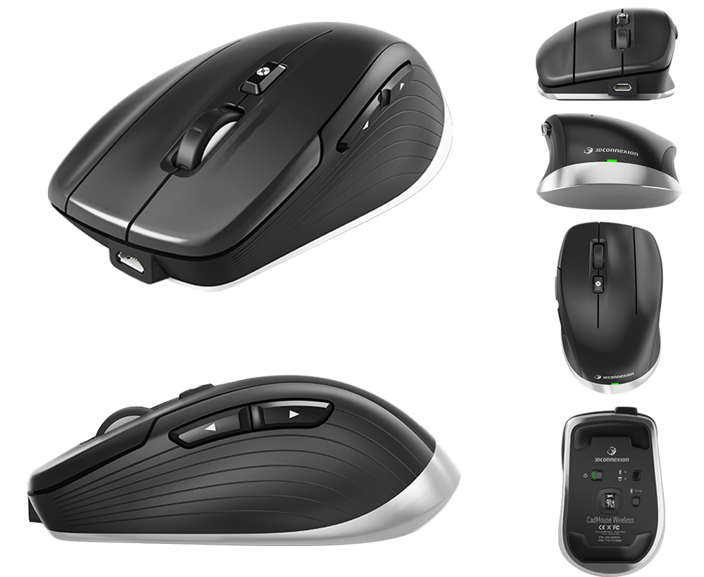 3Dconnexion CadMouse Wireless (3DX-700062)